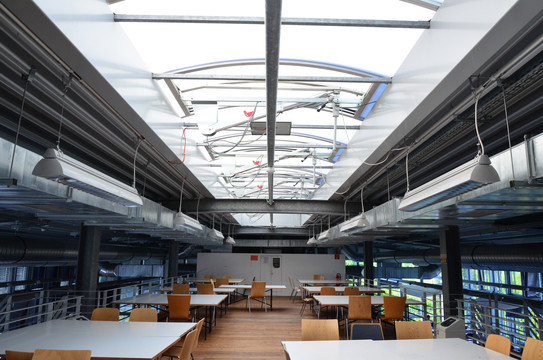 Dachgeschoss Masterbereich Die Galerie im Dachgeschoss des GB 2